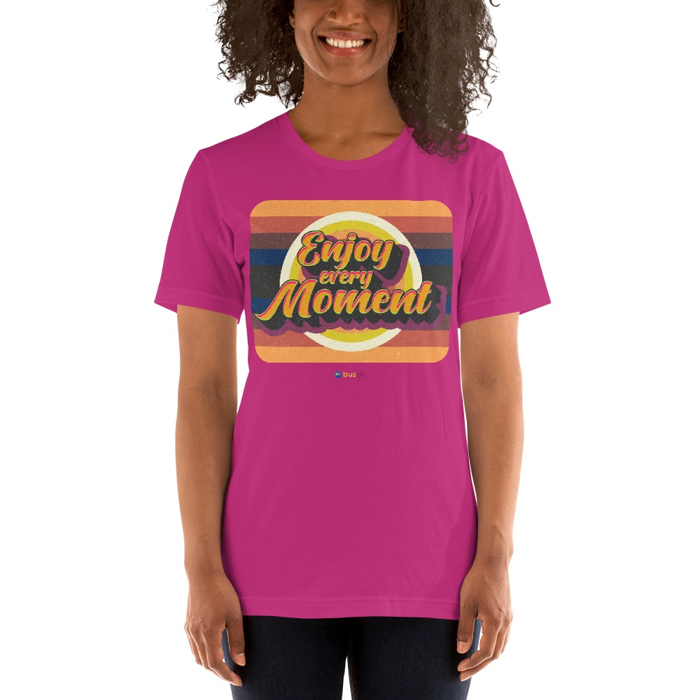 Enjoy_Every_Moment_Berry_Women_Tee Enjoy_Every_Moment_Berry_Women_Tee