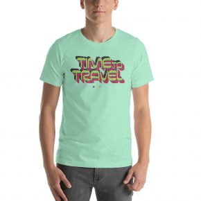 Time_to_Travel_Heather_Mint_Men_Tee