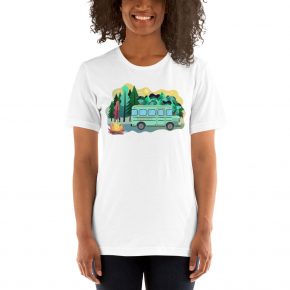 Skoolie in the forest - Women Tee